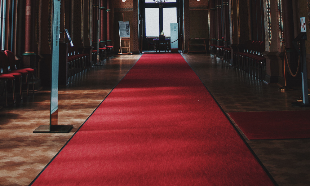 Stairs with Luxurious Carpet Runners