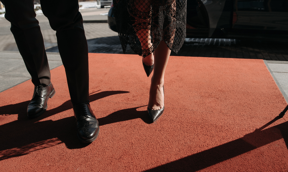 Stairs with Luxurious Carpet Runners
